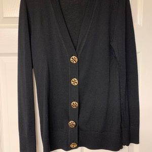 Tory Burch Cardigan - Navy Blue